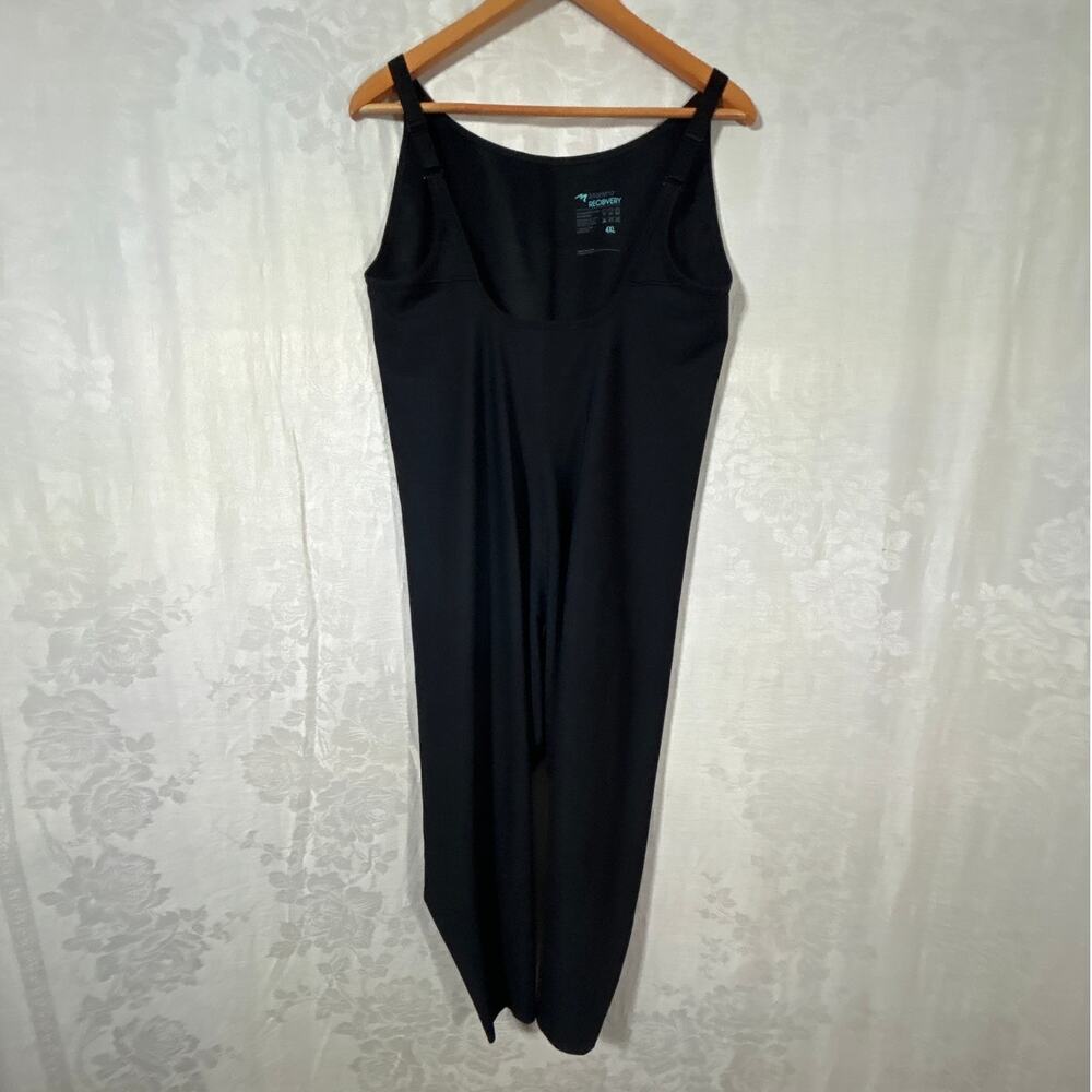 Marena Recovery One Piece 4XL Black Bodysuit Compression Post Surgery